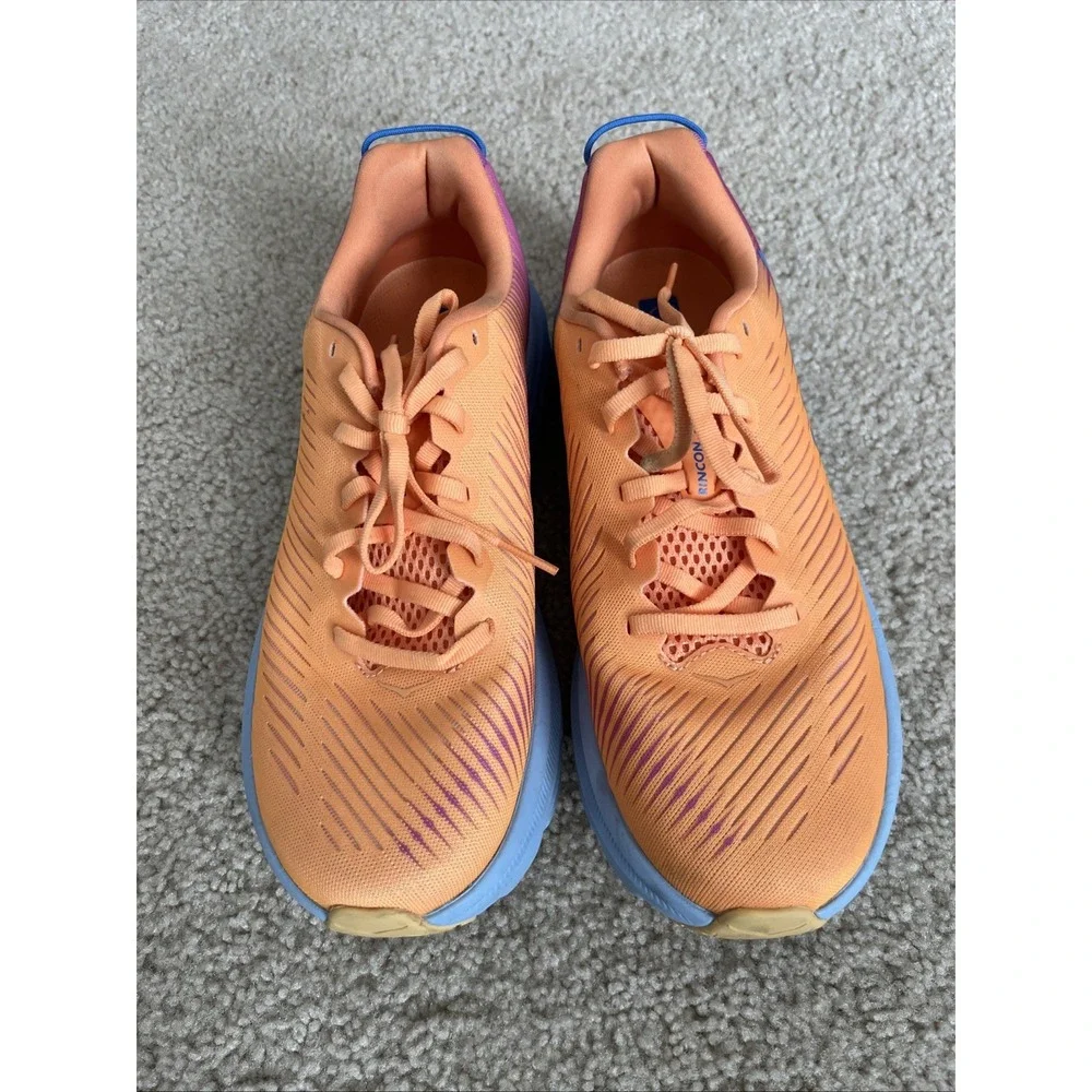 Hoka One One Rincon 3 Womens Running Shoes 1119396 MOCY Orange US 8B